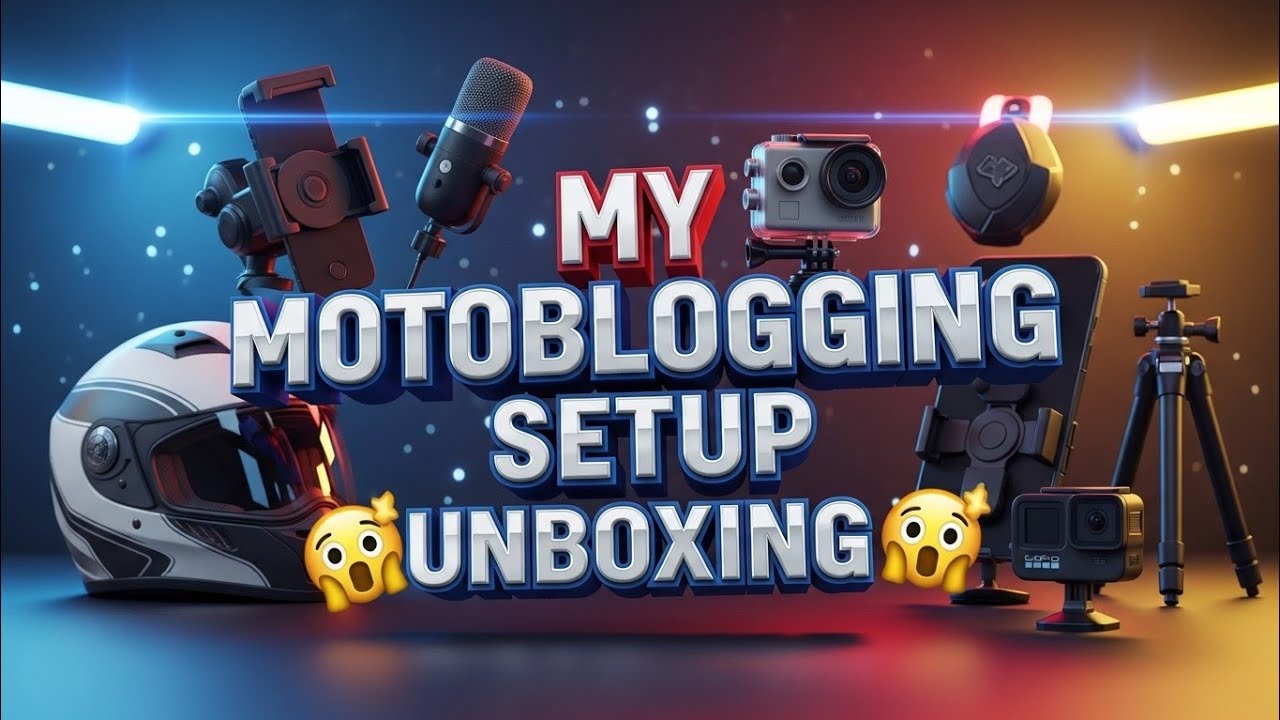 My Motobloging Setup unboxing😱🔥|Just ₹1250||#automobile #newvideo #vlog6