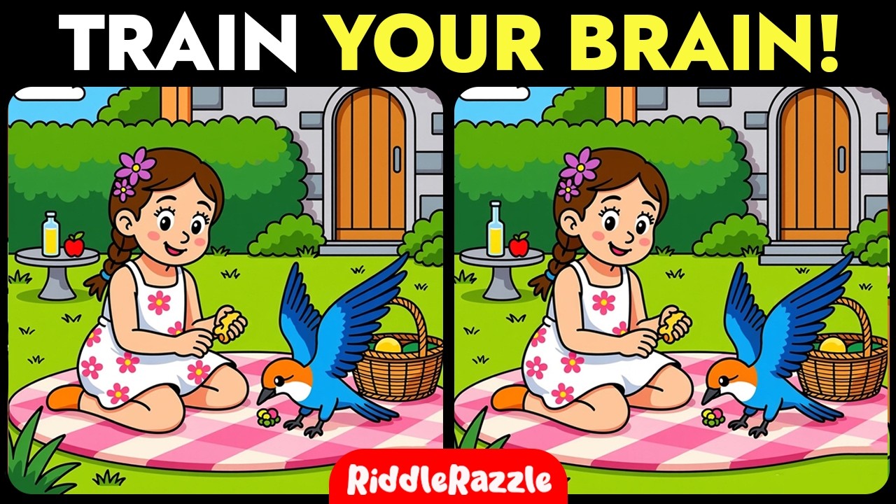 Train Your Brain / Spot 3 Differences! Try This 10-Minute Brain Workout