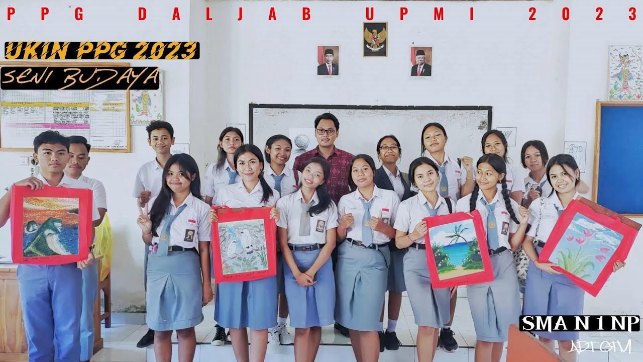 VIDEO UKIN PPG SENI BUDAYA UPMI TAHUN 2023 MENGGUNAKAN MODEL PEMBELAJARAN PjBL.