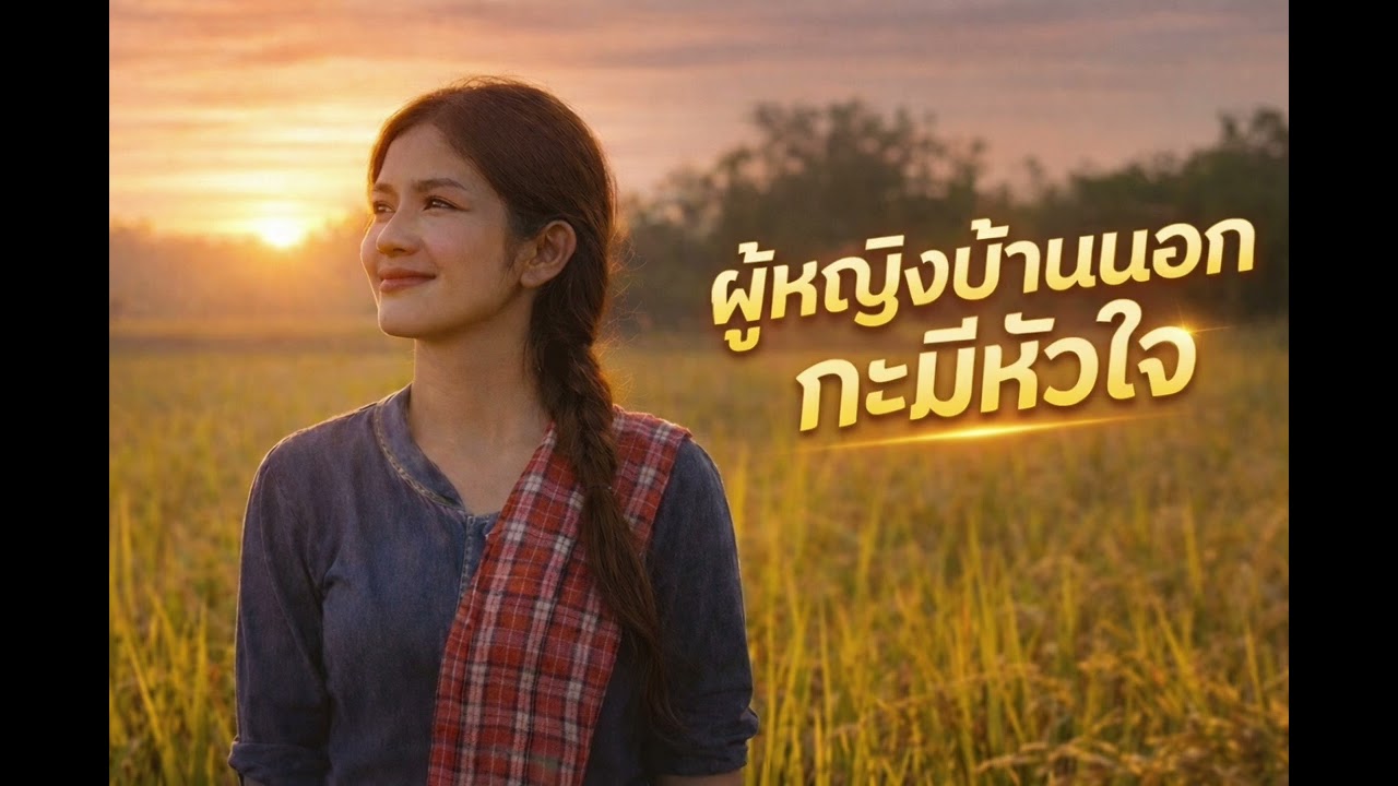 ผู้หญิงบ้านนอกกะมีหัวใจ | เพลงอีสานให้กำลังใจคนสู้ชีวิต | เสียงใจคนบ้านนา