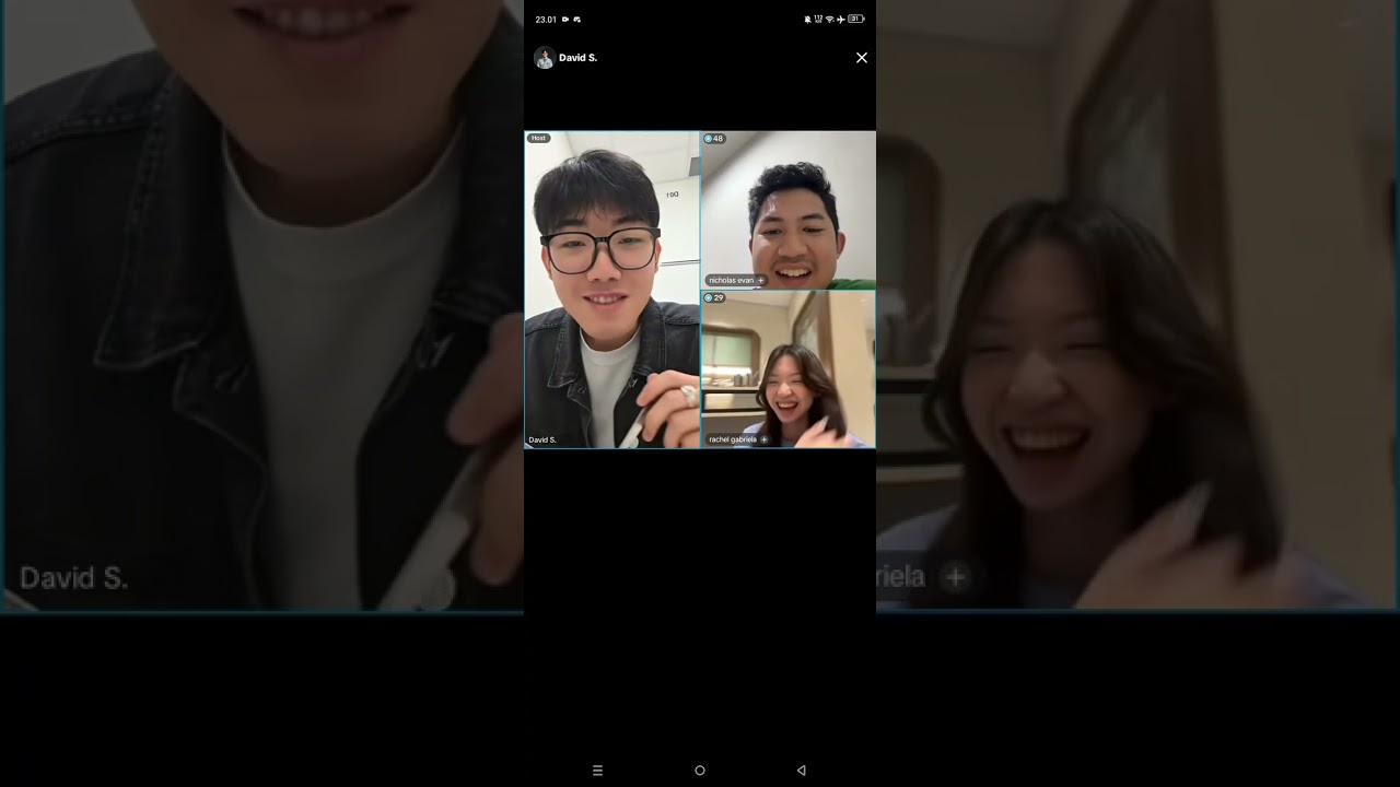Live Tiktok David S, Nicholas, Nares, Khai, Rachel COC S2 || 8 Agustus 2025 (Part 1)