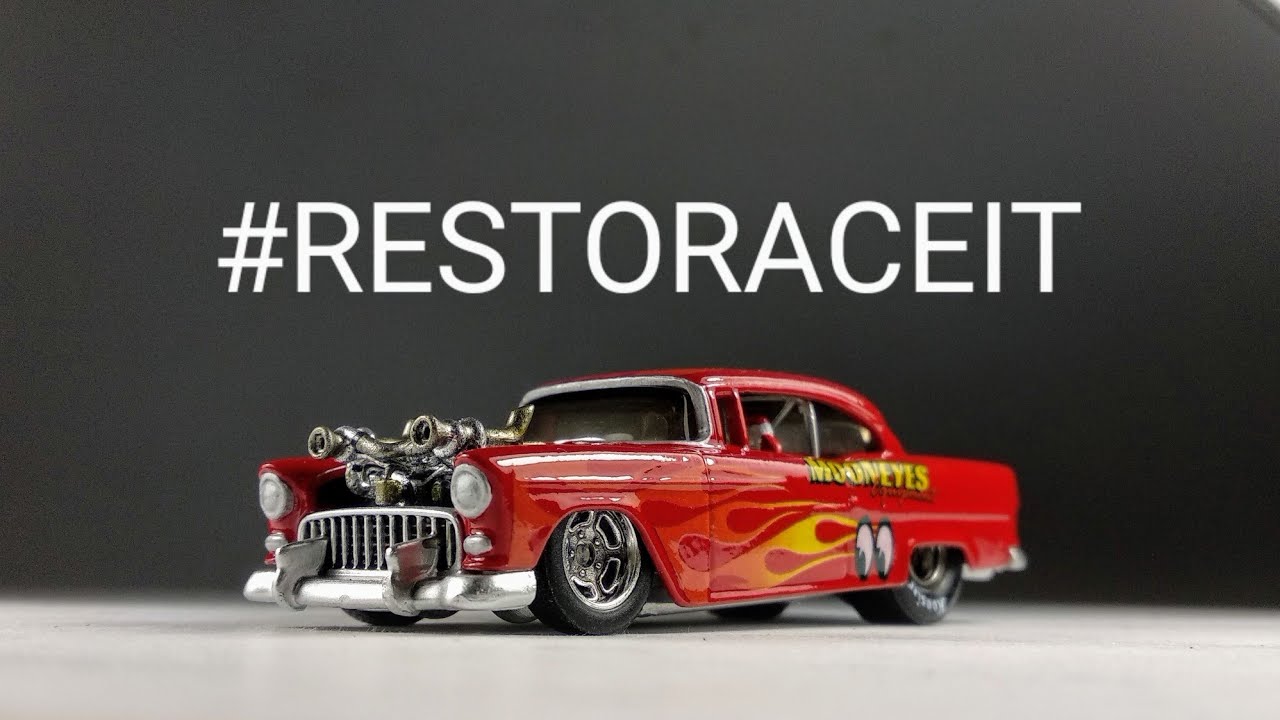 55 CHEVY RESTOMOD HOT WHEELS CUSTOM