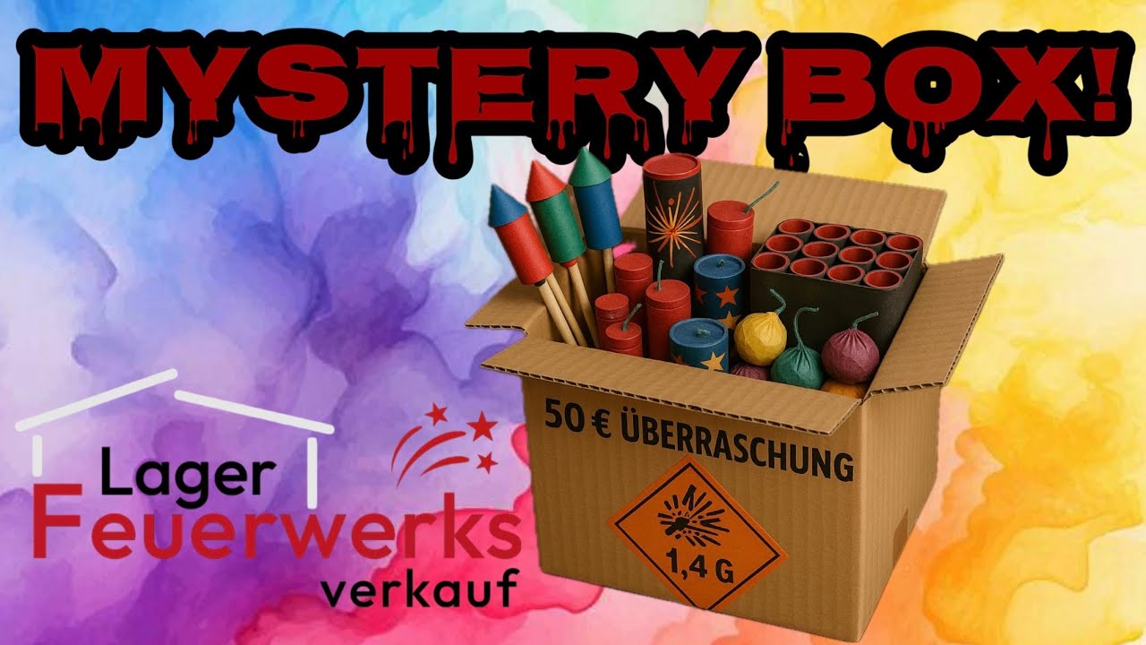 50€ Überraschungspaket | Lohnt sich das? | LagerFeuerwerksVerkauf