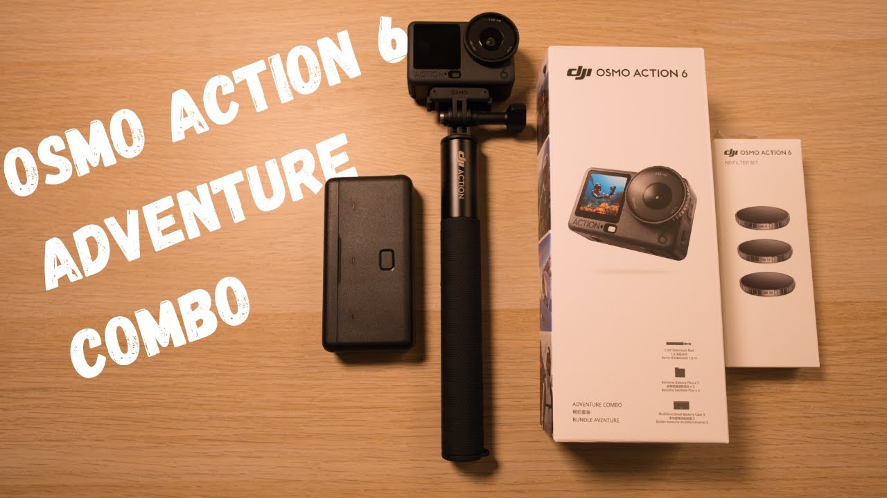 DJI Osmo Action 6 Adventure Combo - Unboxing