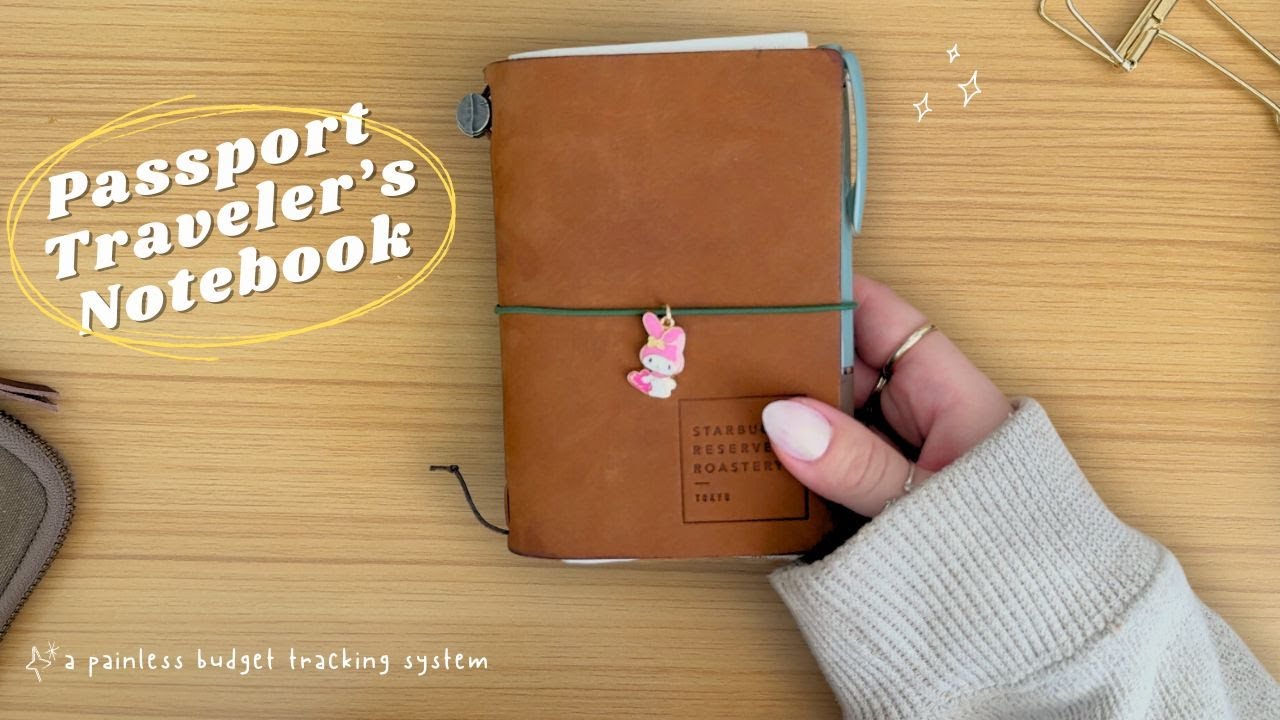 How I'm Using the Passport Traveler's Notebook ✨ TN Wallet Set-up