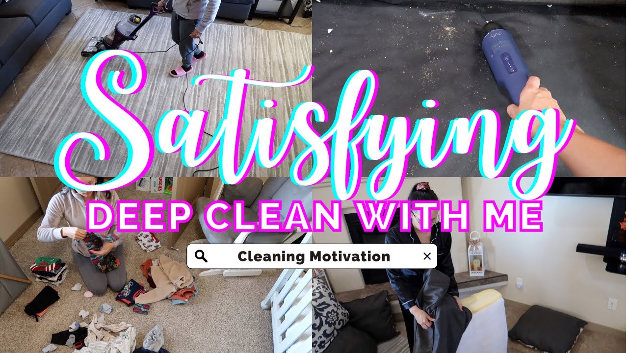 NEW CLEAN WITH ME 2022 | DEEP SATISFYING CLEANING MOTIVATION | SPEED CLEANING FOR DAYS
