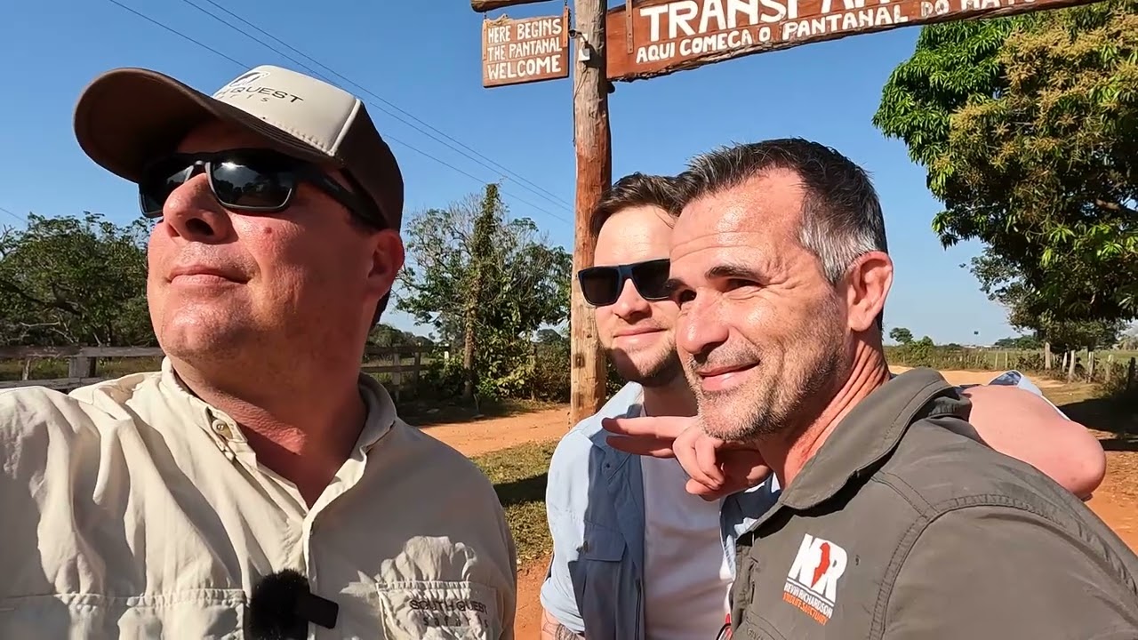 JAGUAR SAFARI - Pantanal, Brazil - PART 1 | Special Guests: Kevin Richardson and Cameron Scott
