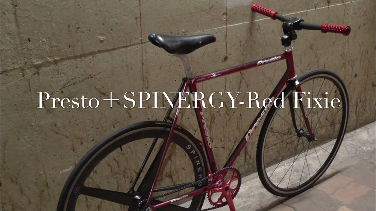 Presto＋SPINERGY-Red Fixie