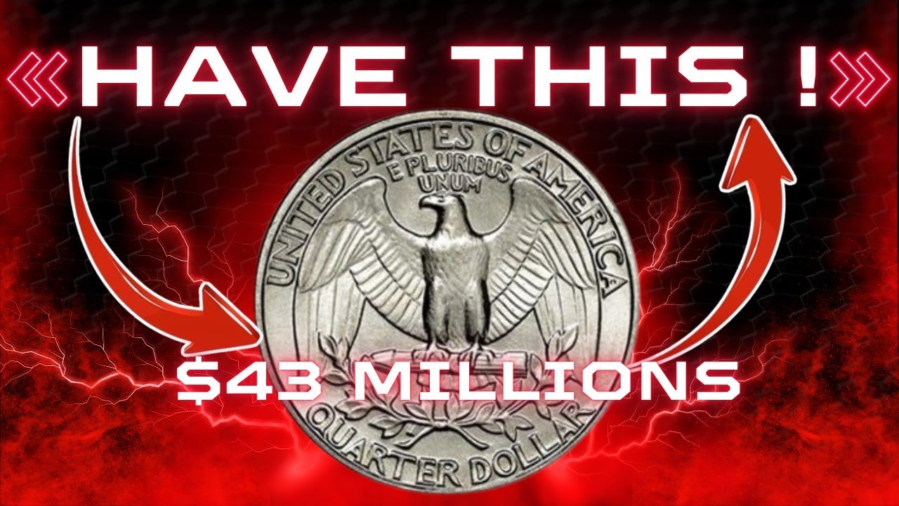 RARE 1997-P WASHINGTON QUARTER DOLLAR COIN WORTH $43 MILLION – MOST VALUABLE COIN IN U.S. HISTORY
