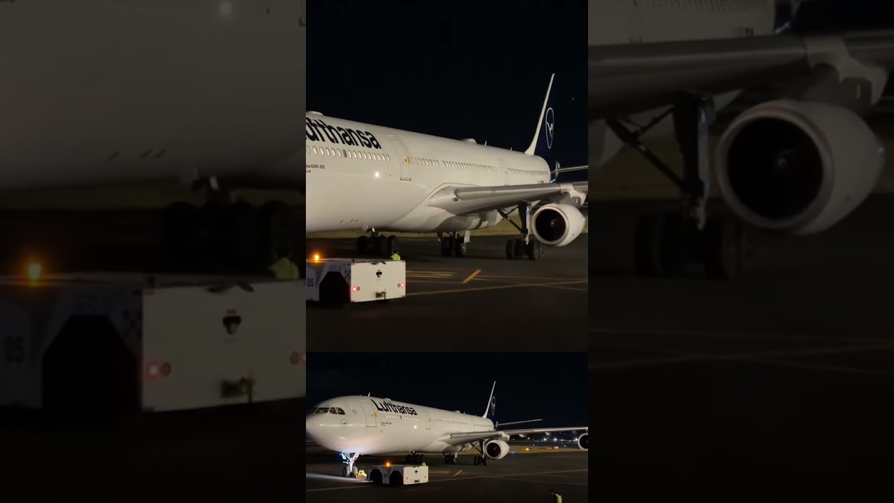 Momentazo pilotos de Lufthansa saludan a cámara 