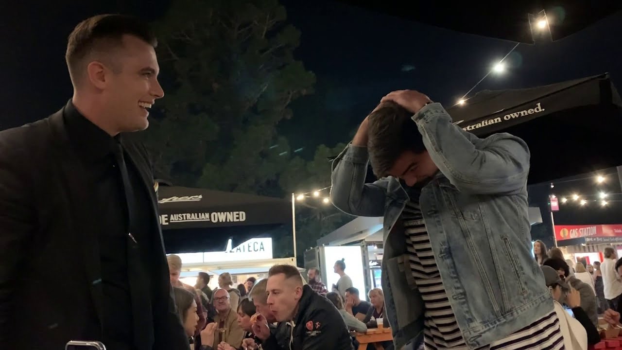 STREET HYPNOSIS INVISIBLE HYPNOTIST - 21/02/2020 GLUTTONY/ADELAIDE FRINGE