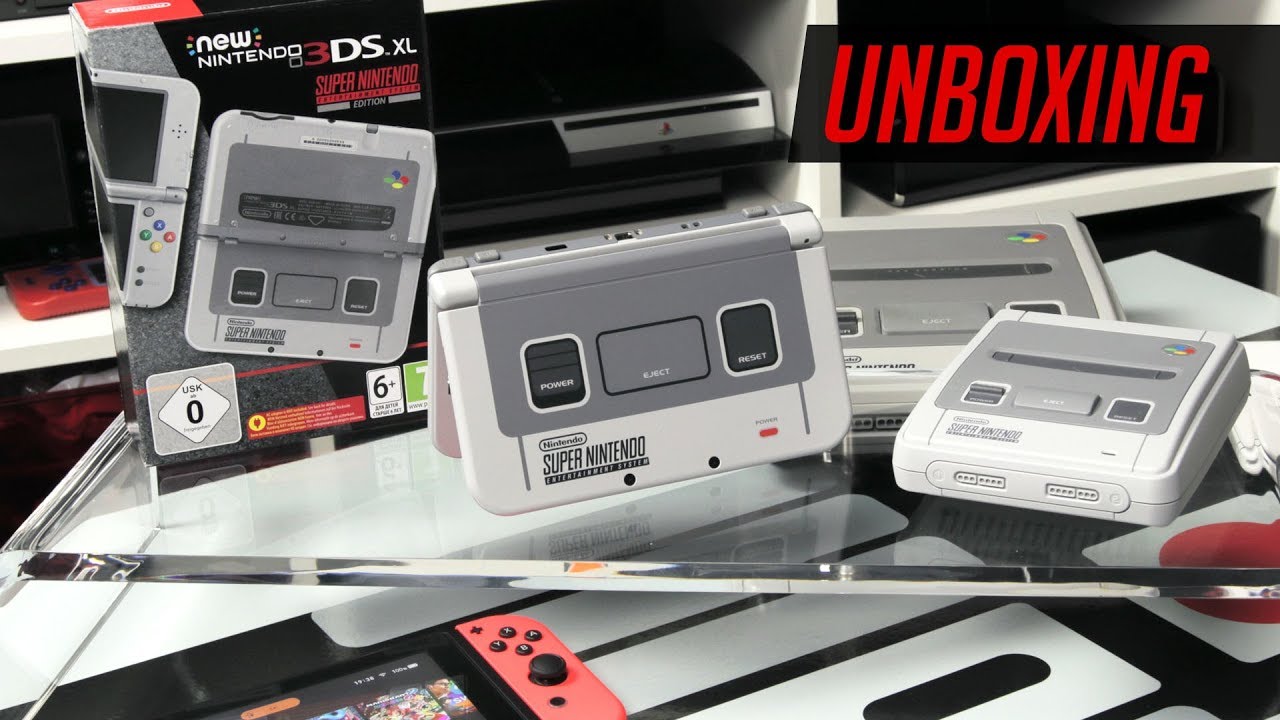 New 3DS XL - SUPER NINTENDO Edition!