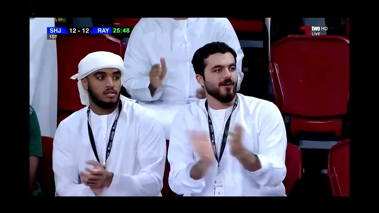 ملخص مباراة الشارقة الإماراتي و الريان القطري بطولة أسيا لكرة اليد 2024 قطر
