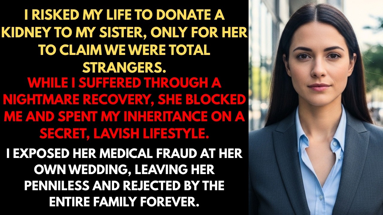 I Donated My Kidney To My Sister, Now She Claims We Are Strangers..