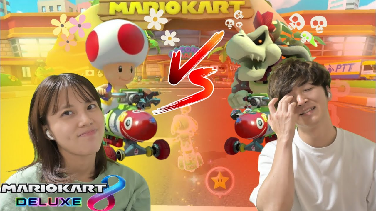 どちらかが勝ってどちらかが負けます！【マリオカート8DX】