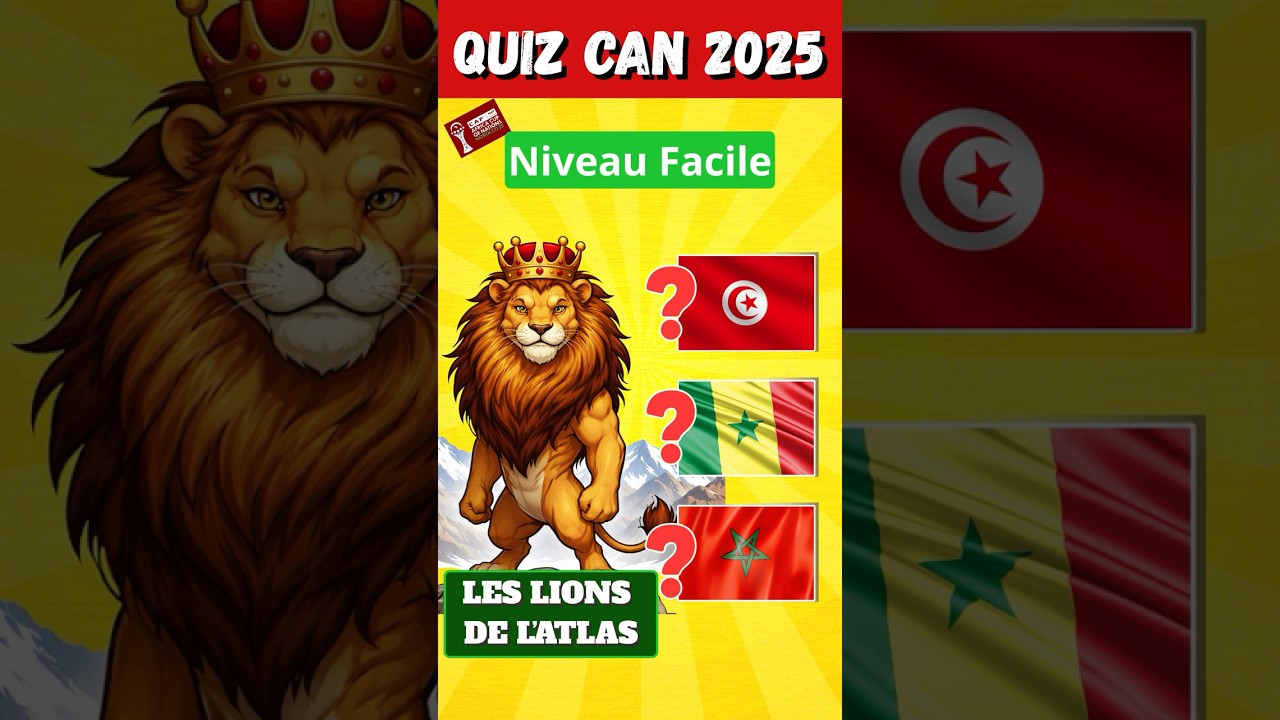 🌍🇲🇦CAN 2025 🇲🇦🌎 | QUIZ DEVINE LE PAYS 🥇🏆| Niveau Facile 