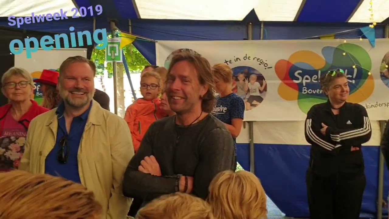 Spelweek 2019 opening