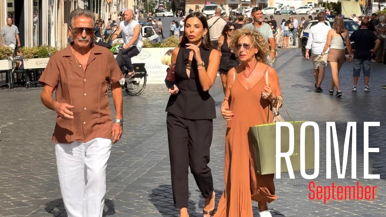🌸 ITALIAN STREET STYLE: Elegant Everyday Looks 🇮🇹ROME