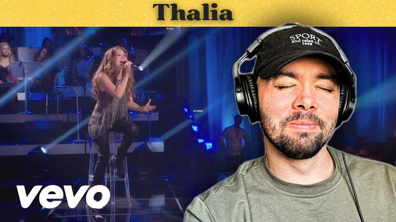 Thalía revive la intensidad romántica en vivo | Thalia - Bésame Habítame Siempre | Reacción