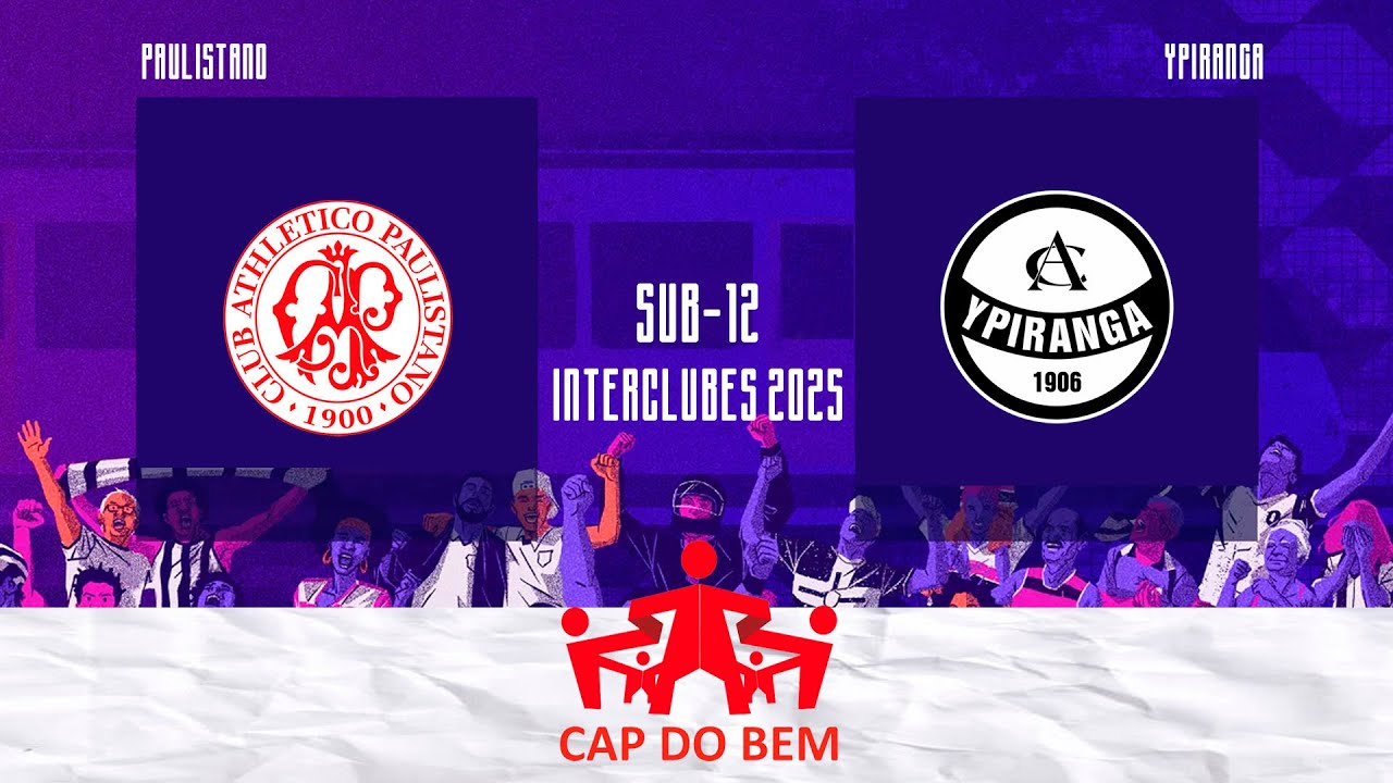 05.12.2025 - Campeonato Interclubes 2025 - Sub-12 - FINAL - Paulistano 2 x 1 Ypiranga