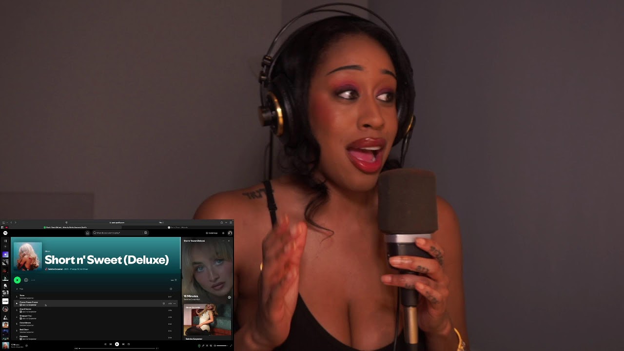 Sabrina Carpenter - Short n' Sweet Deluxe (full reaction + grwm + cocktails)