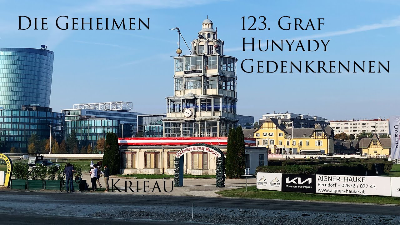 Die Geheimen beim 123. Graf Kalman Hunyady Gedenkrennen in der Krieau