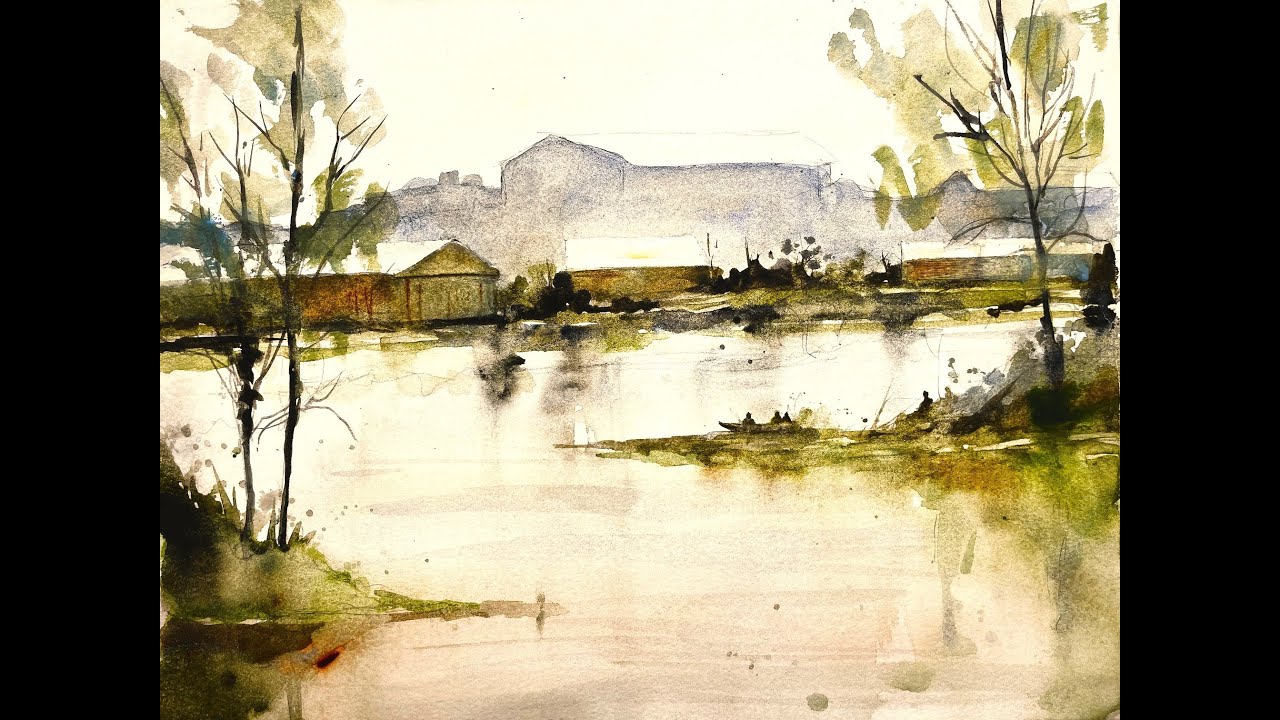 LANDSCAPE PAINTING IN WATERCOLOR Using The Glazing Technique with Chris Petri
