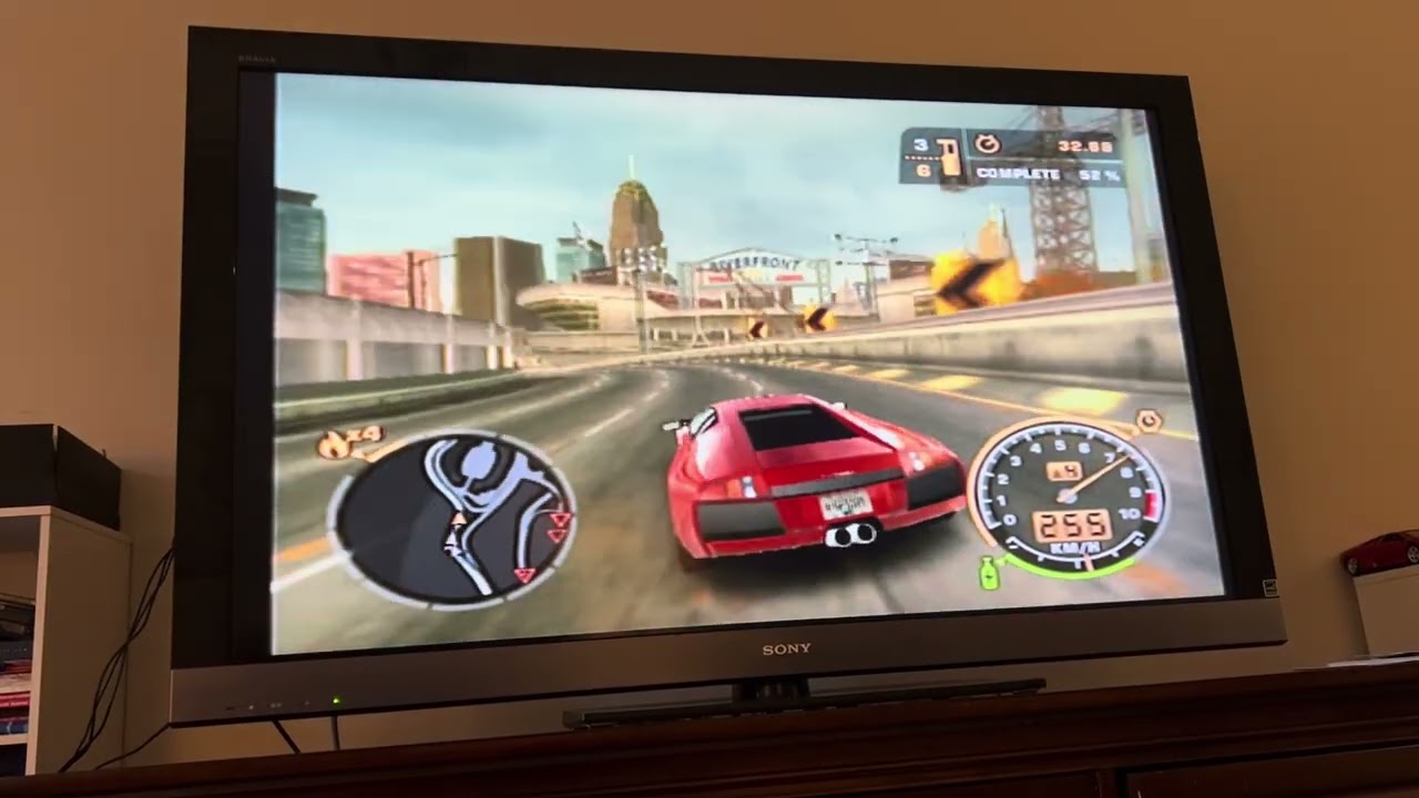 Need For Speed Most Wanted PS2 Tollbooth Time Trial Challenge 35 3:12.95 