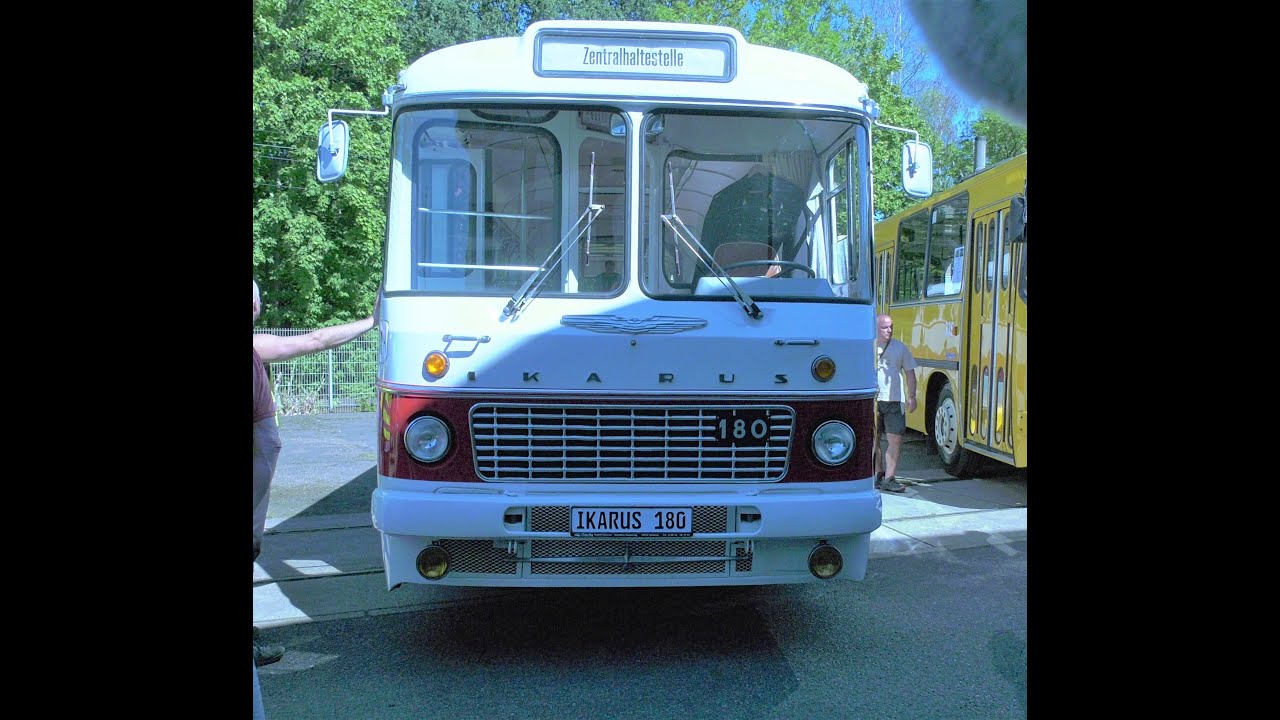 IKARUS 180 - 100 Jahre Stadtbus Chemnitz