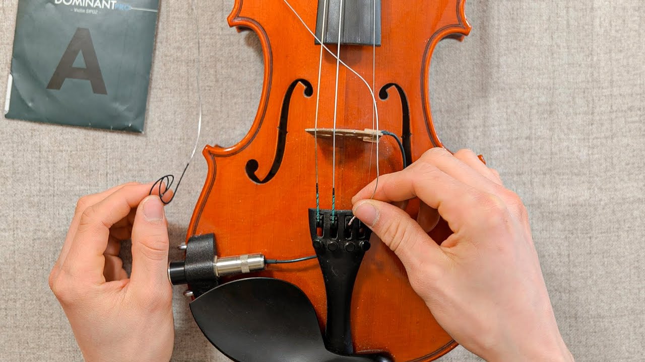 Changer une corde au violon *TUTORIEL FACILE*