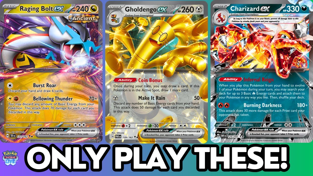 Top 3 Decks for New PTCGL Players in 2025