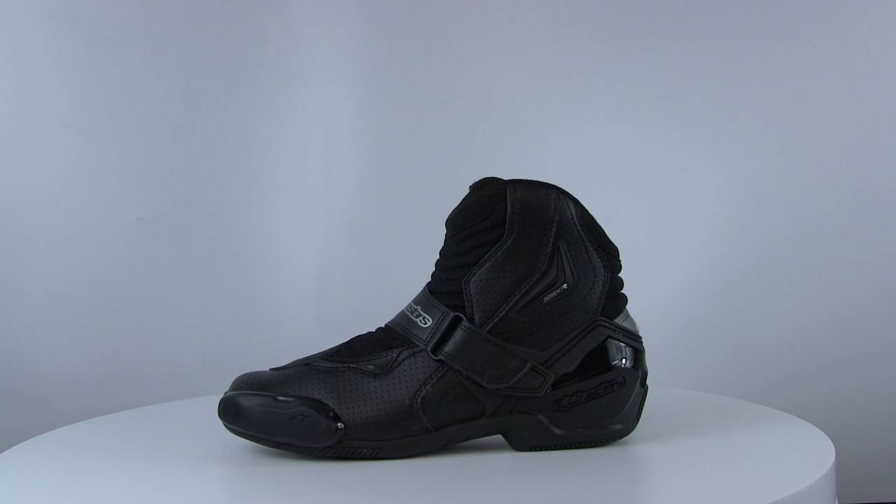 Alpinestars SMX-1R Vented Mens Motorcycle Boots 360 Degree Spin
