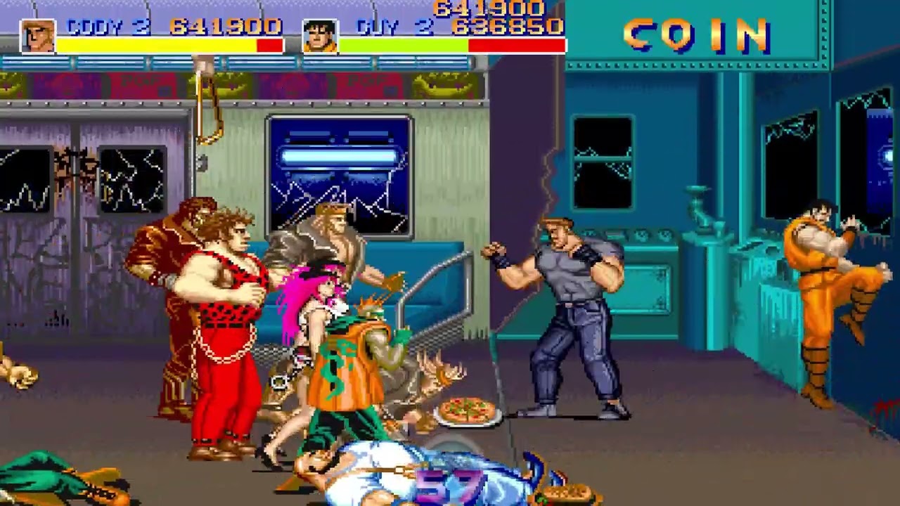 Final Fight MAD GEAR CITY Cody & Guy.