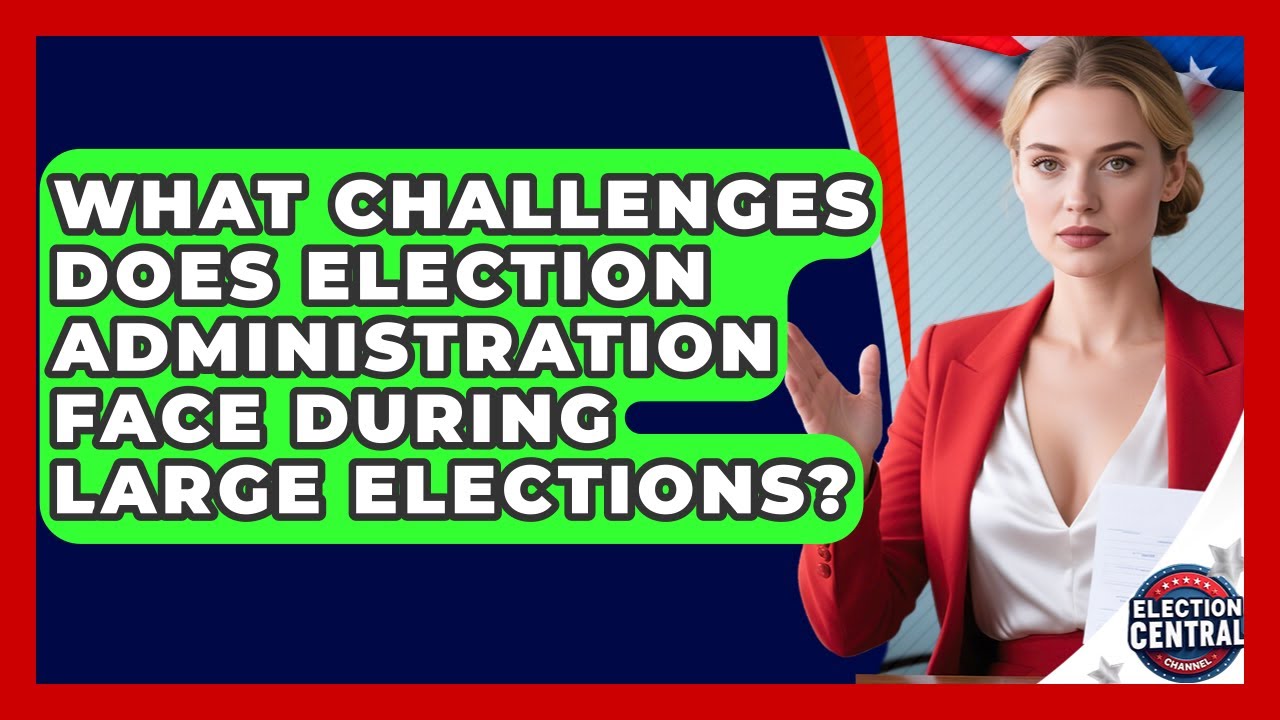 What Challenges Does Election Administration Face During Large Elections?