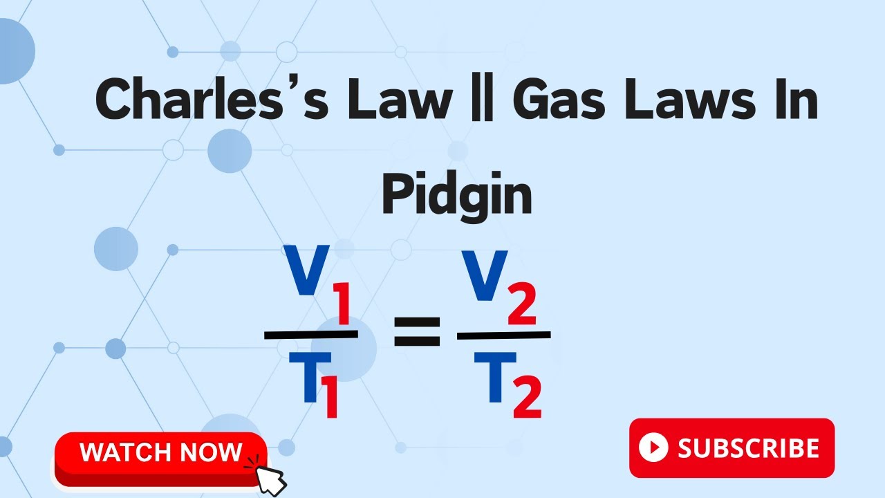 Charles law || Gas laws || Chemistry
