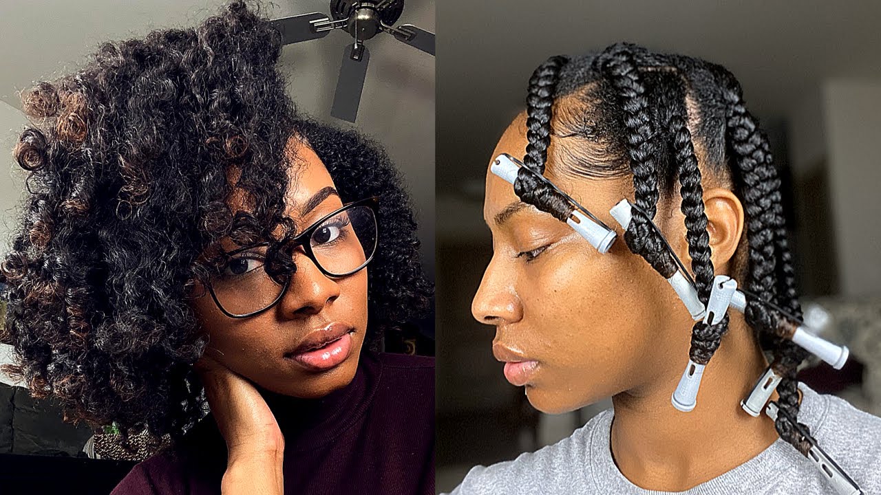 Chunky Braid Out Tutorial 2020 | Curly Fro Tutorial | Ro Edition
