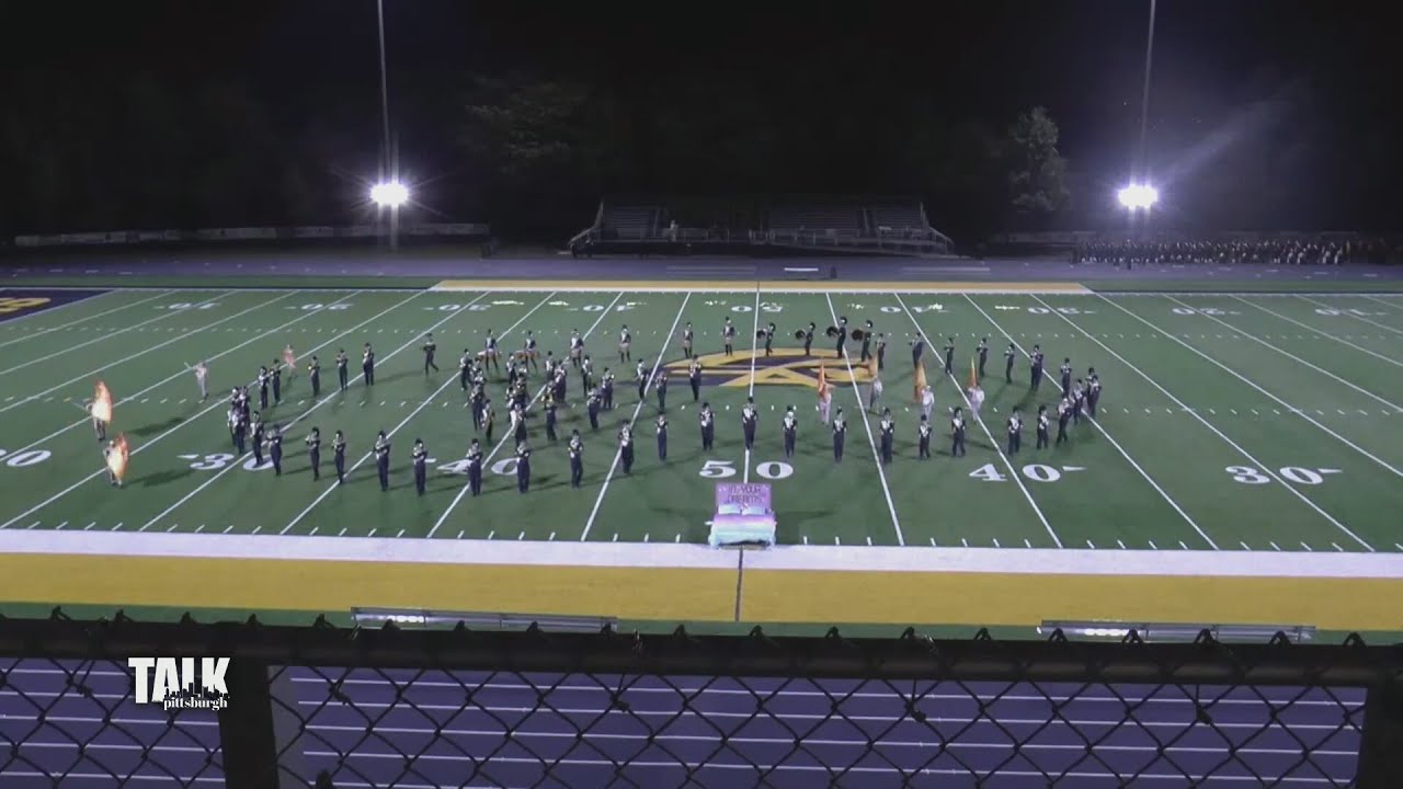 South Allegheny High School is competing in the inaugural Metallica Marching Band Competition
