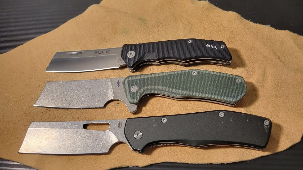 folding cleaver knife review