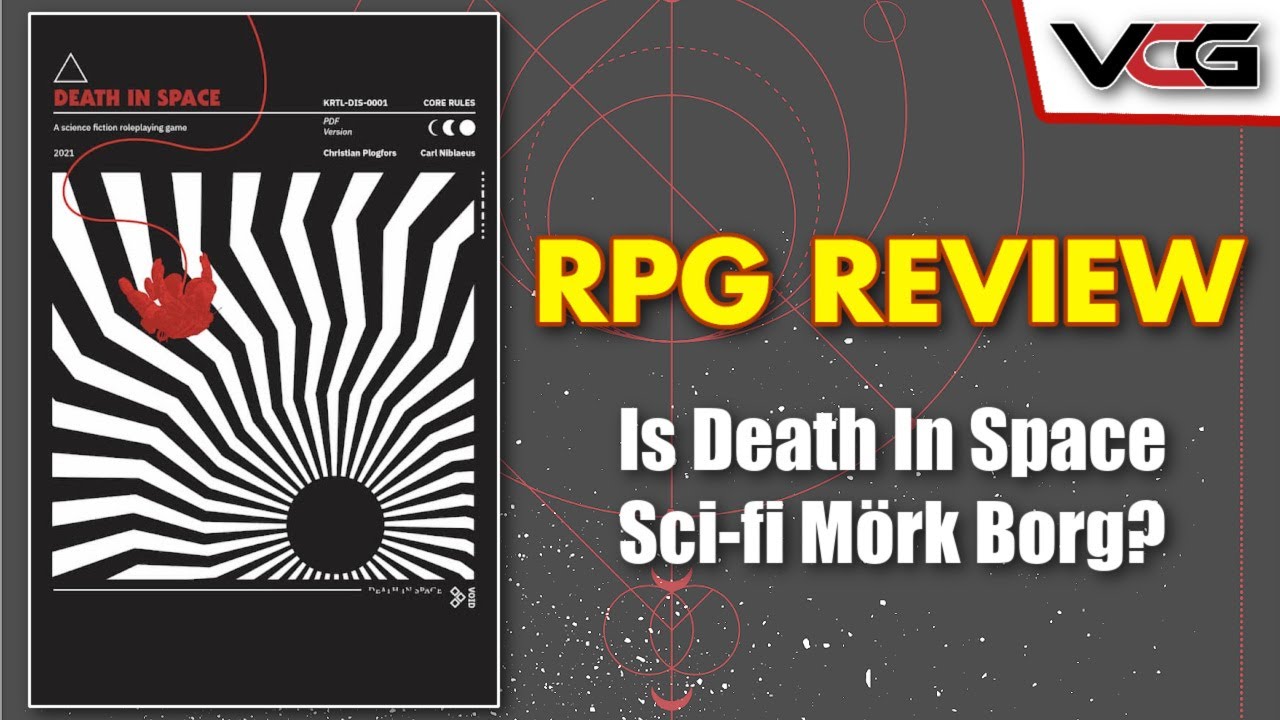 Обзор RPG Death in Space: Mörk Borg — научно-фантастическая игра? Одна из самых ожидаемых мной RP...
