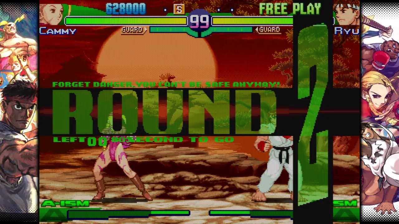 Street Fighter Alpha 3 Upper Cammy Arcade mode February 2026