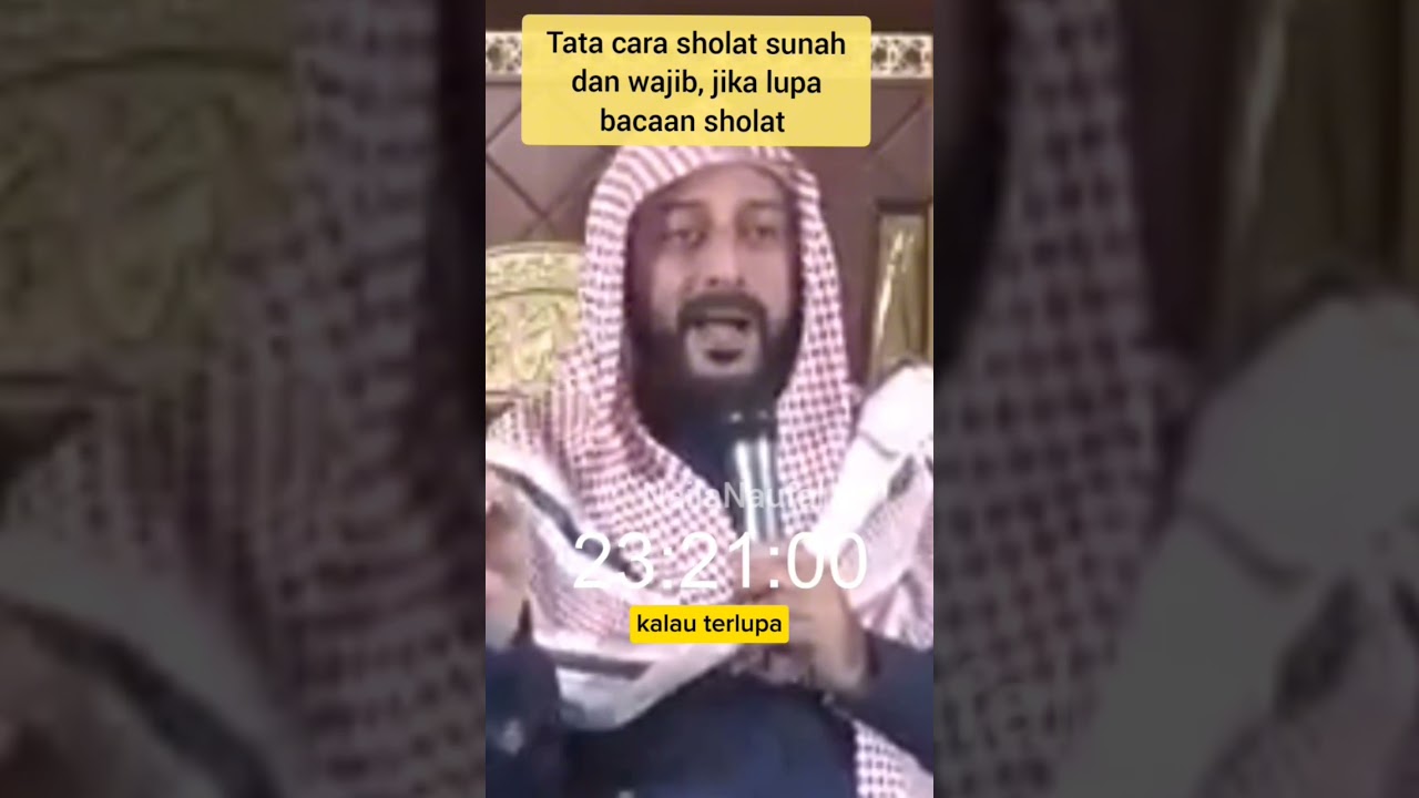 TATA CARA BACAAN SHOLAT SUNAH DAN SHOLAT WAJIB | SYEKH ALI JABER