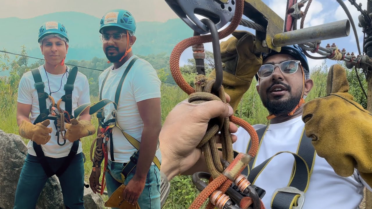 Best Zipline Spot In INDIA | Coorg | Madikeri