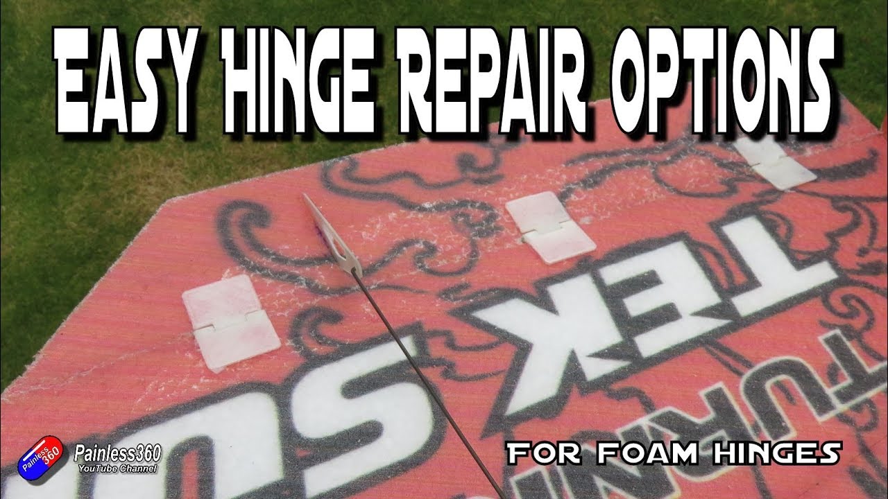Foam Hinges - Easy Repair Options