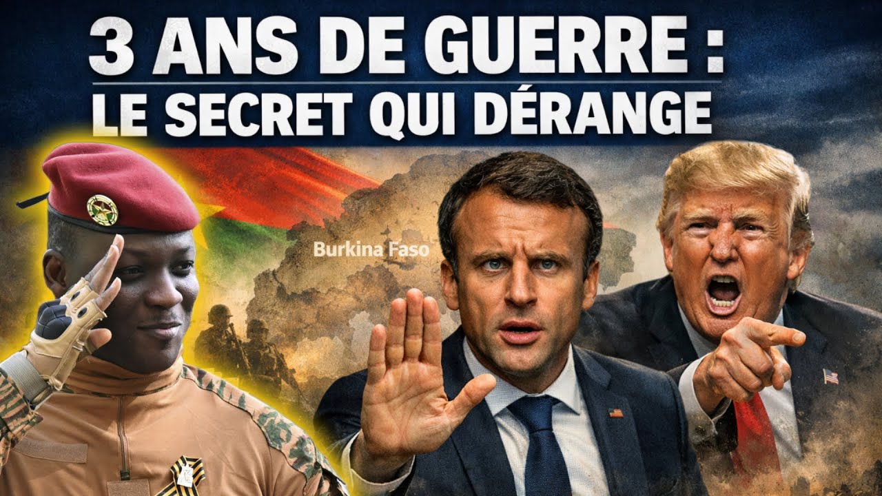 Ibrahim Traoré révèle pourquoi la guerre dure depuis 3 ans en Afrique