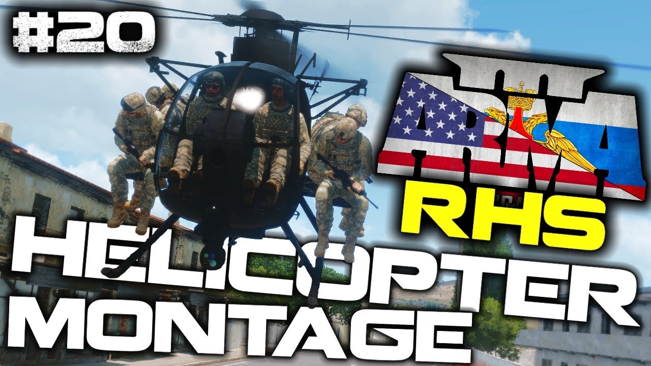 ArmA 3 RHS HELICOPTER MONTAGE™ ► KOTH LANDINGS EDITION - EPISODE TWENTY