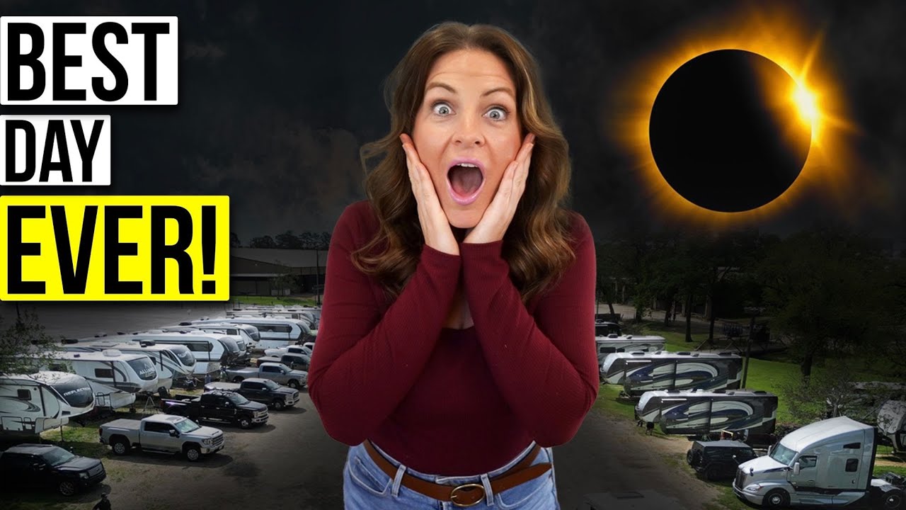 4 Days Camping with Hundreds of RVers for the Total Solar Eclipse