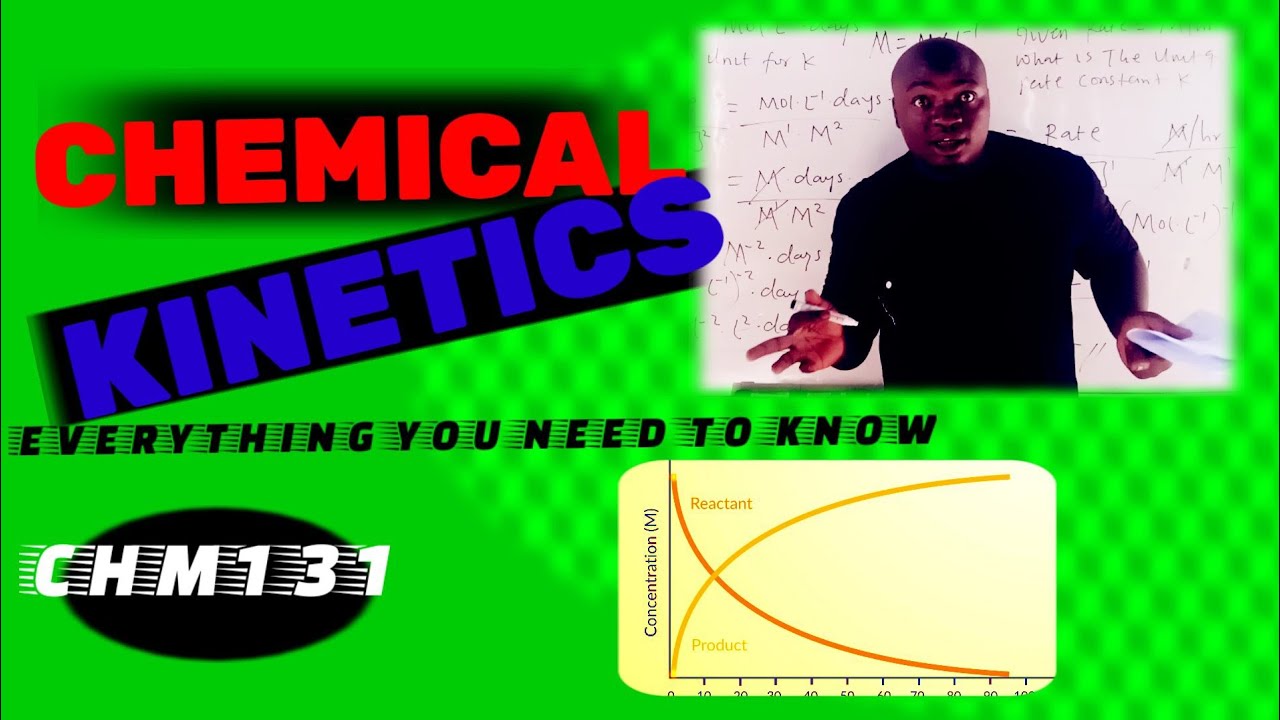 HOW TO CALCULATE THE AVERAGE RATE OF REACTION (CHEMICAL KINETICS) PART 1.