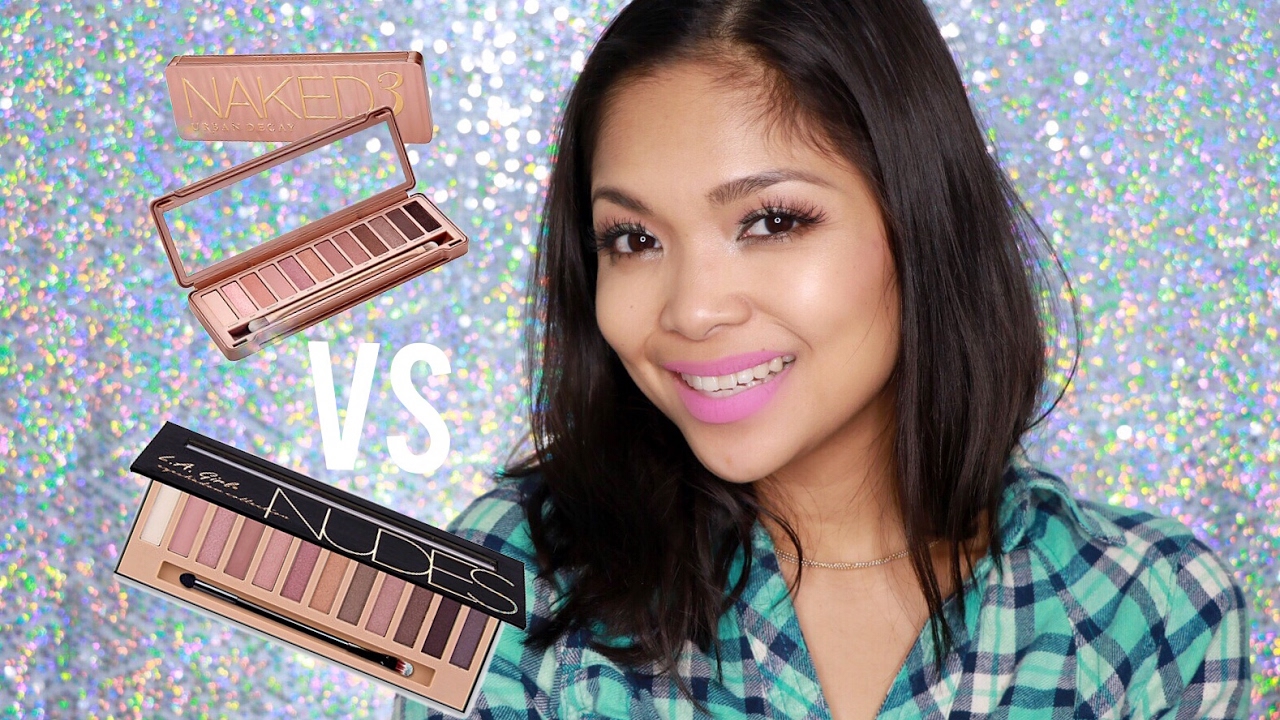 LA Girl Nudes Palette VS Urban Decay Naked 3 | Is It a Dupe? | Tina Czarina