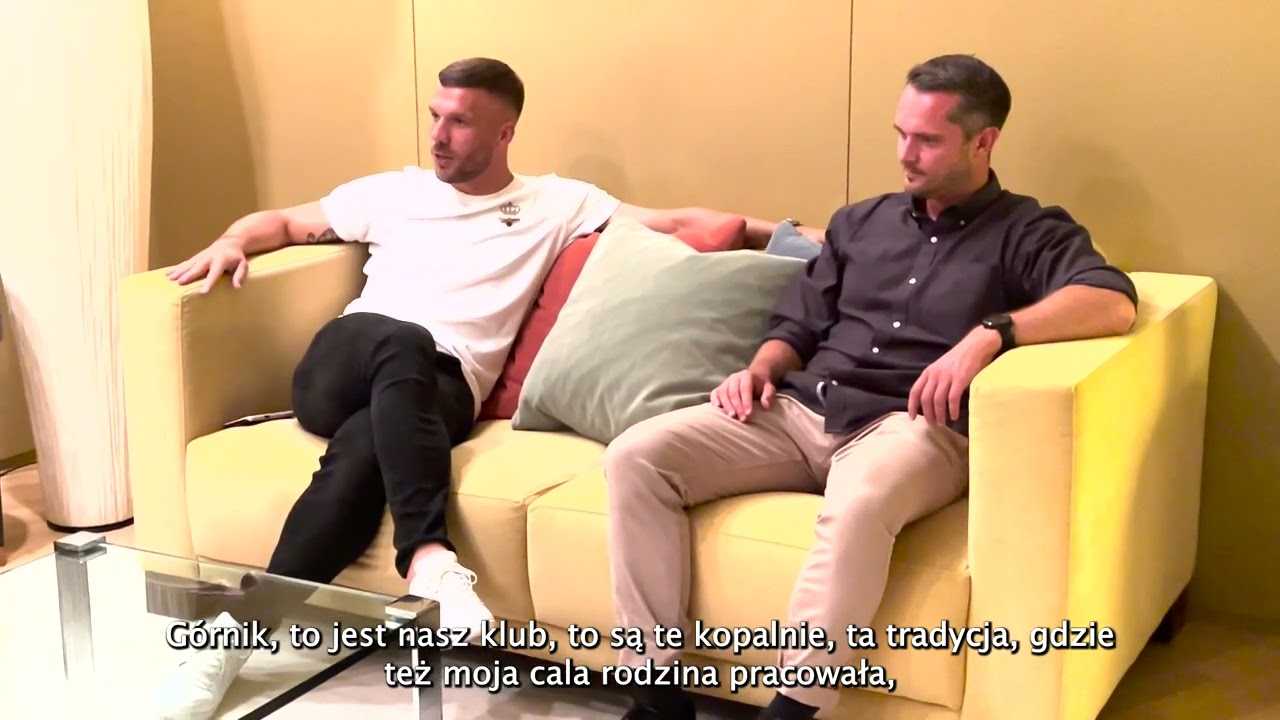 Lukas Podolski w Ambasadzie Niemiec