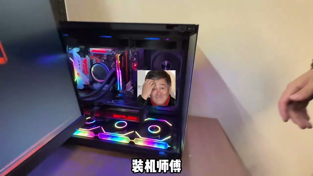 徒弟又整出幺蛾子了？帮粉丝装两台纯黑海景房！ 结尾有配置单#电脑 #装机 #长沙 #diy电脑 #电